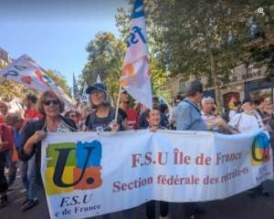 banderole retraités