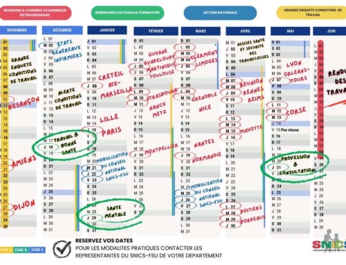 SNICS-FSU Une année d’engagement pour faire entendre la voix des infirmières