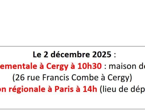 Appel Intersyndical Val d’Oise 2 décembre Ensemble pour Un Autre Budget