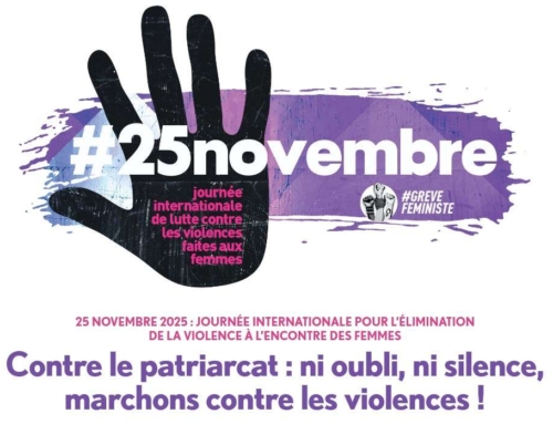 25 novembre – Journée internationale de lutte contre les violences faites aux femmes