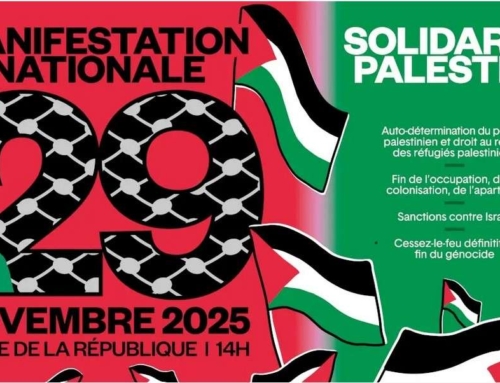 Manifestation nationale Solidarité Palestine à Paris samedi 29 novembre