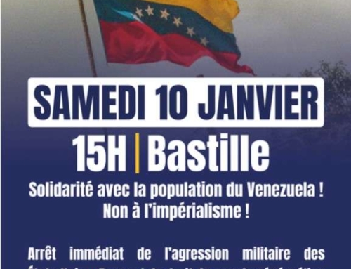 Non à l’impérialisme ! Solidarité avec la population du Venezuela !
