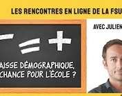 Visio : la baisse démographique une chance pour l'école ?