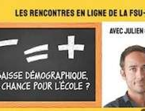 Des classes moins chargées, ça permettrait quoi ?