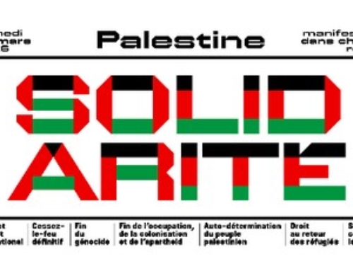 Manifestation de solidarité avec la Palestine : samedi 28 mars à 14h à Paris