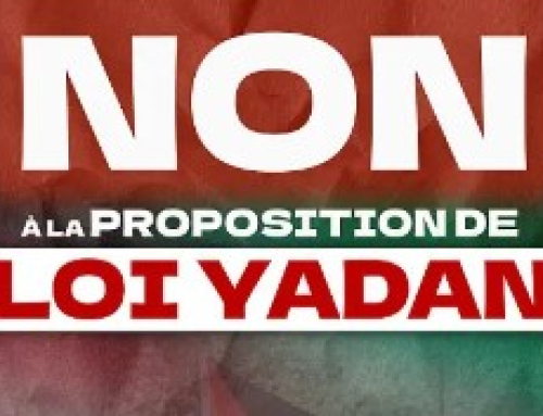 La FSU appelle à se mobiliser contre la loi Yadan !