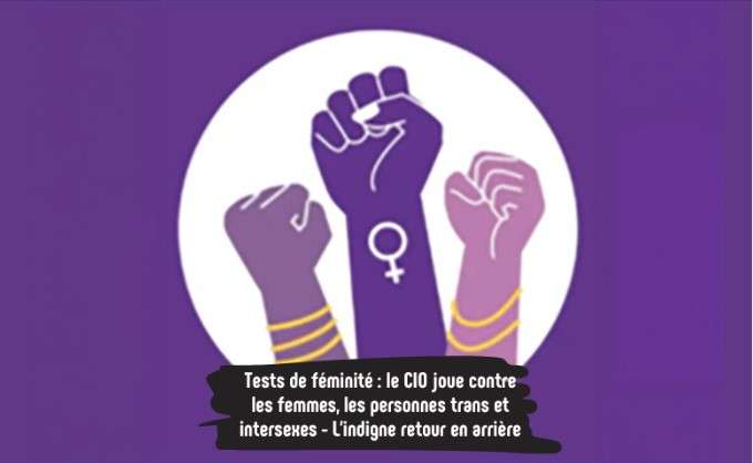 le cio joue contre les femmes
