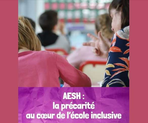aesh précarité au coeur de l'école inclusive