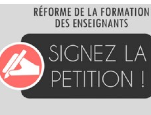 Pétition : Réforme de la formation des enseignants : aucun·e étudiant·e ne doit rester sans solution !