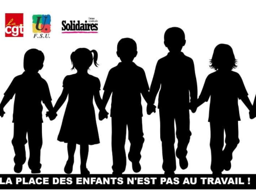 Tribune : La place des enfants n’est pas au travail