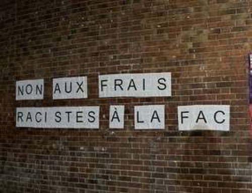 Mobilisation le mardi 12 mai : Non aux frais d’inscription différenciés à l’université !