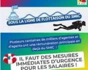 sous la ligne du smic