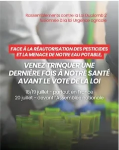 Loi Duplomb rv juillet